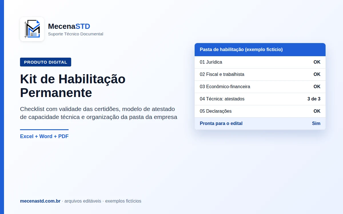 Prévia do material Kit de habilitação